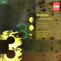 EMI Classics 3 CDs : Arrau - Brahms Concertos